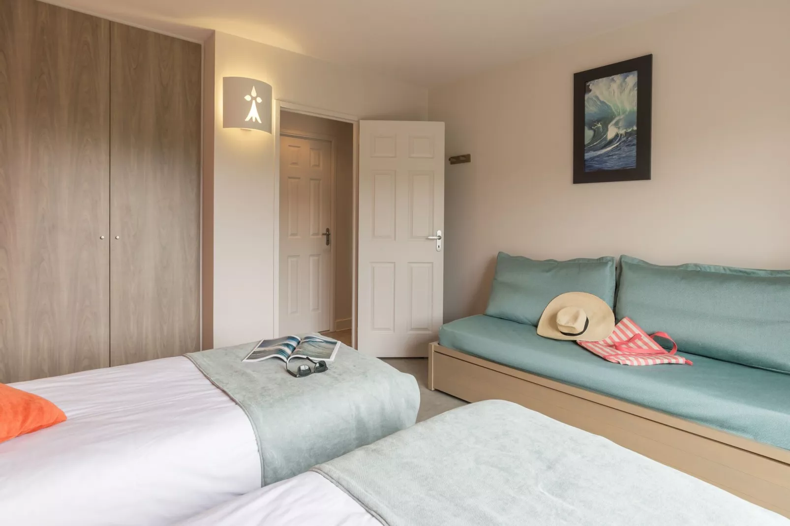 Residence L'Archipel Perros-Guirec - 25 Standard- Apt 5 p- 1 bedroom-Woonkamer