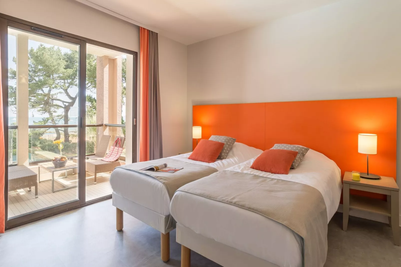 Residence L'Archipel Perros-Guirec - 25 Standard- Apt 5 p- 1 bedroom-Slaapkamer