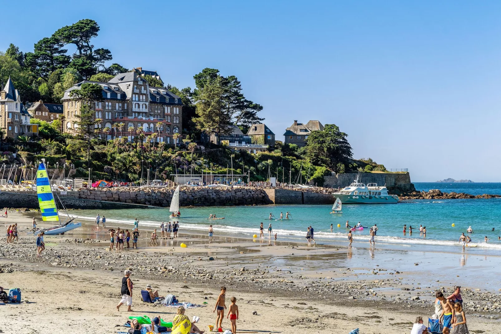 Residence L'Archipel Perros-Guirec - 25 Standard- Apt 5 p- 1 bedroom-Gebieden zomer 5km