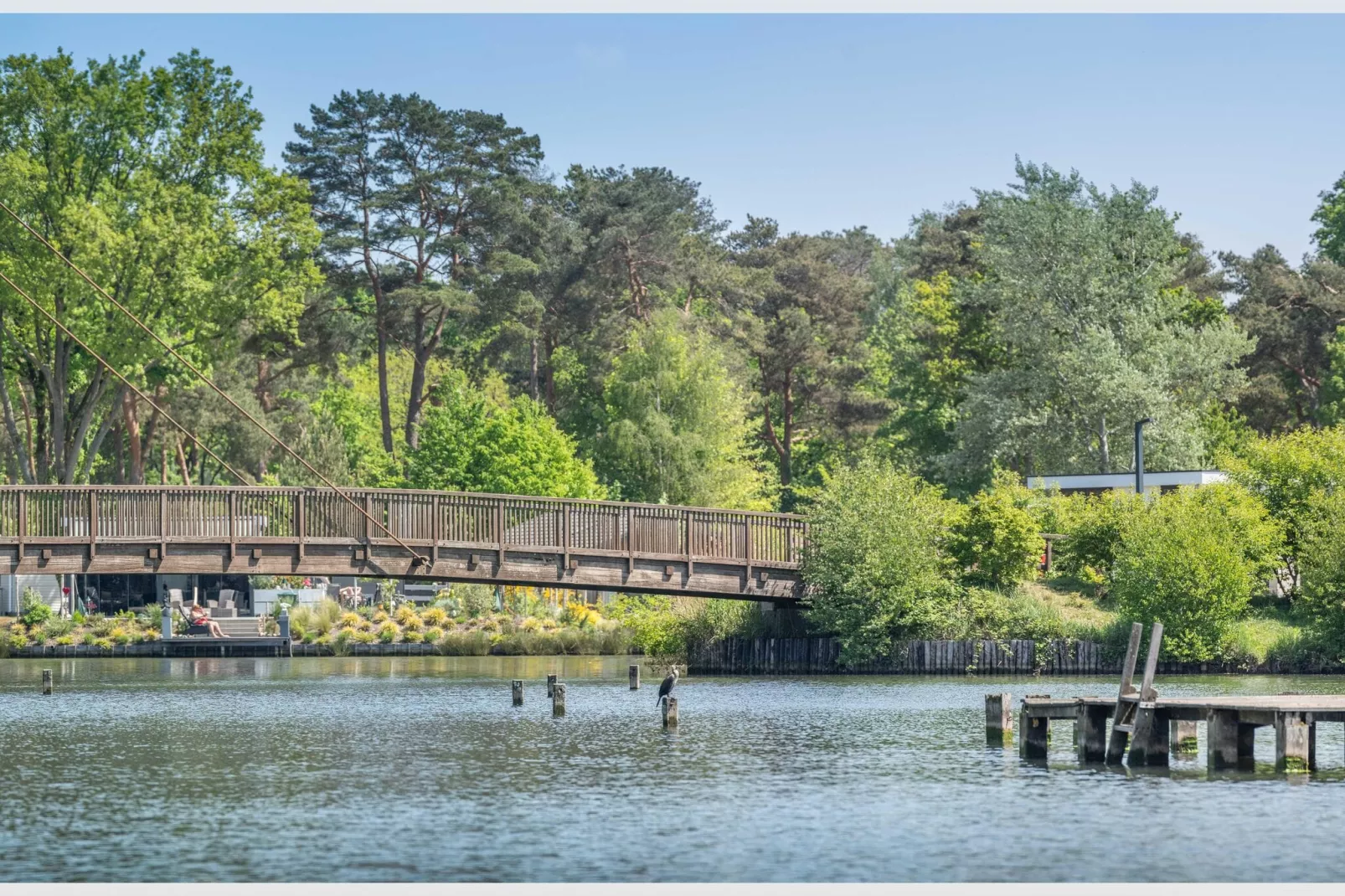 Resort Zilverstrand 13-Gebieden zomer 1km