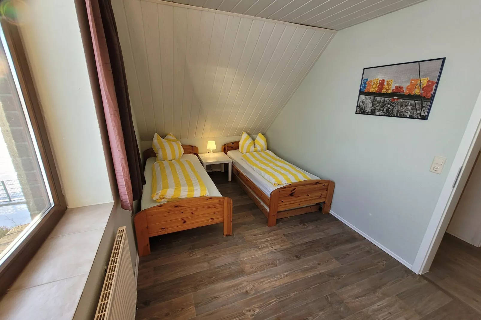 Fewo Wattkieker - Wattseite-Slaapkamer