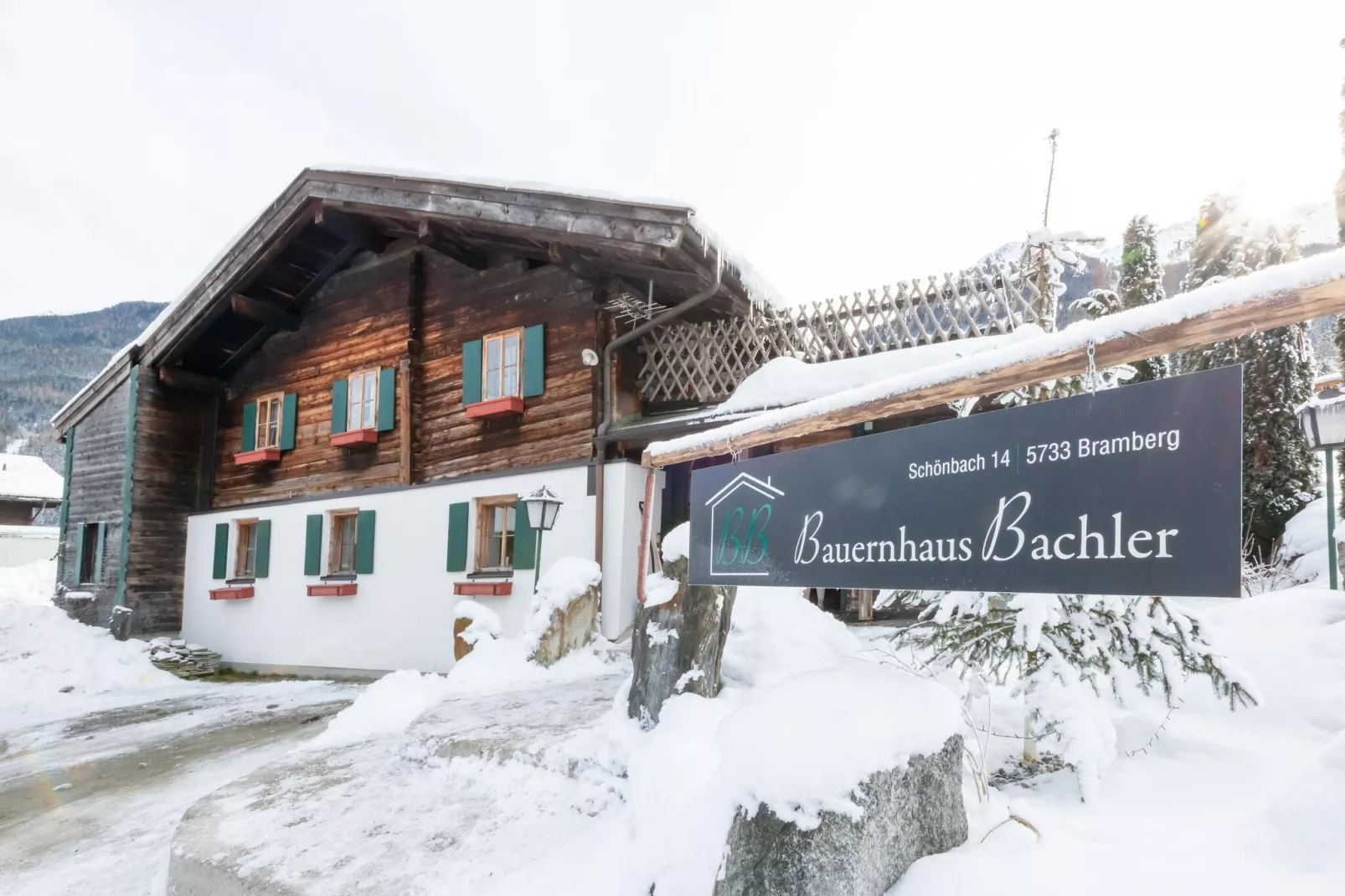 Bauernhaus Bachler-Exterieur winter