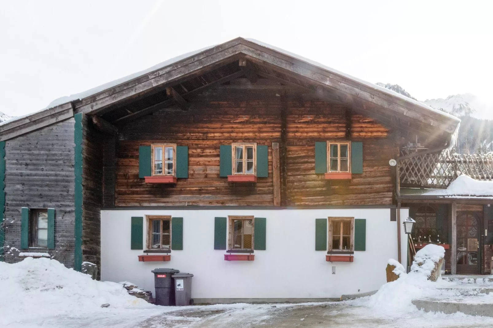 Bauernhaus Bachler-Exterieur winter