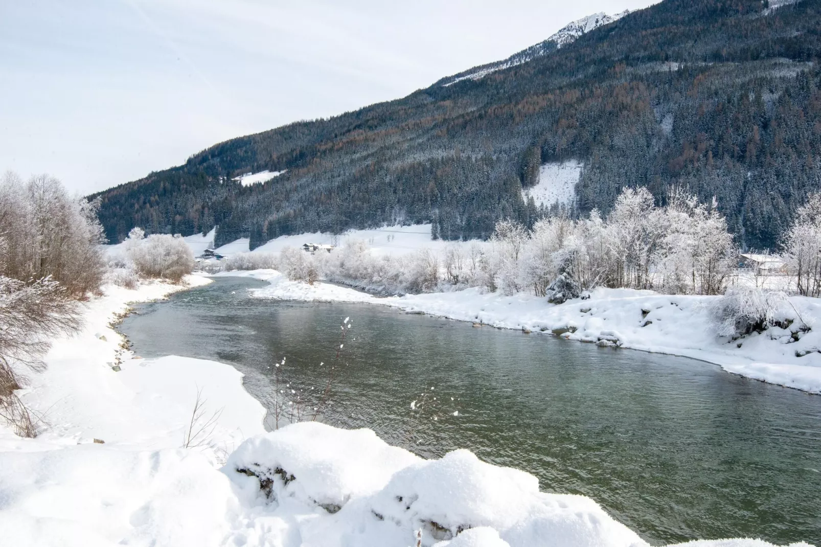 Bauernhaus Bachler-Gebied winter 5km