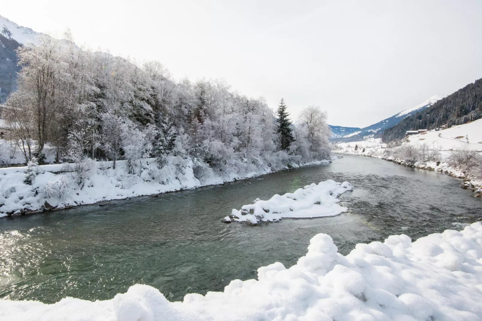 Bauernhaus Bachler-Gebied winter 5km