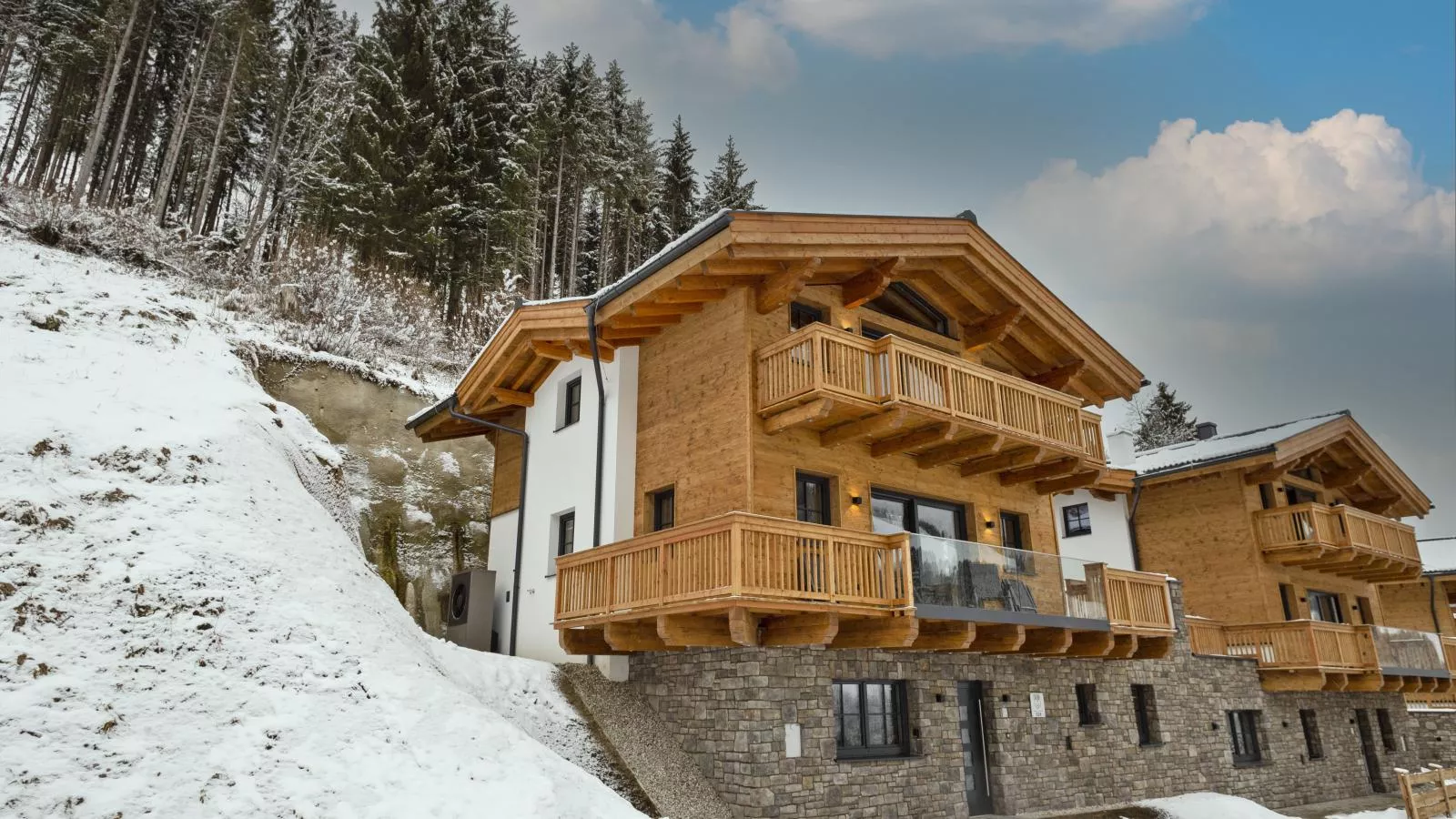Alpen Villa Danica-Exterieur winter