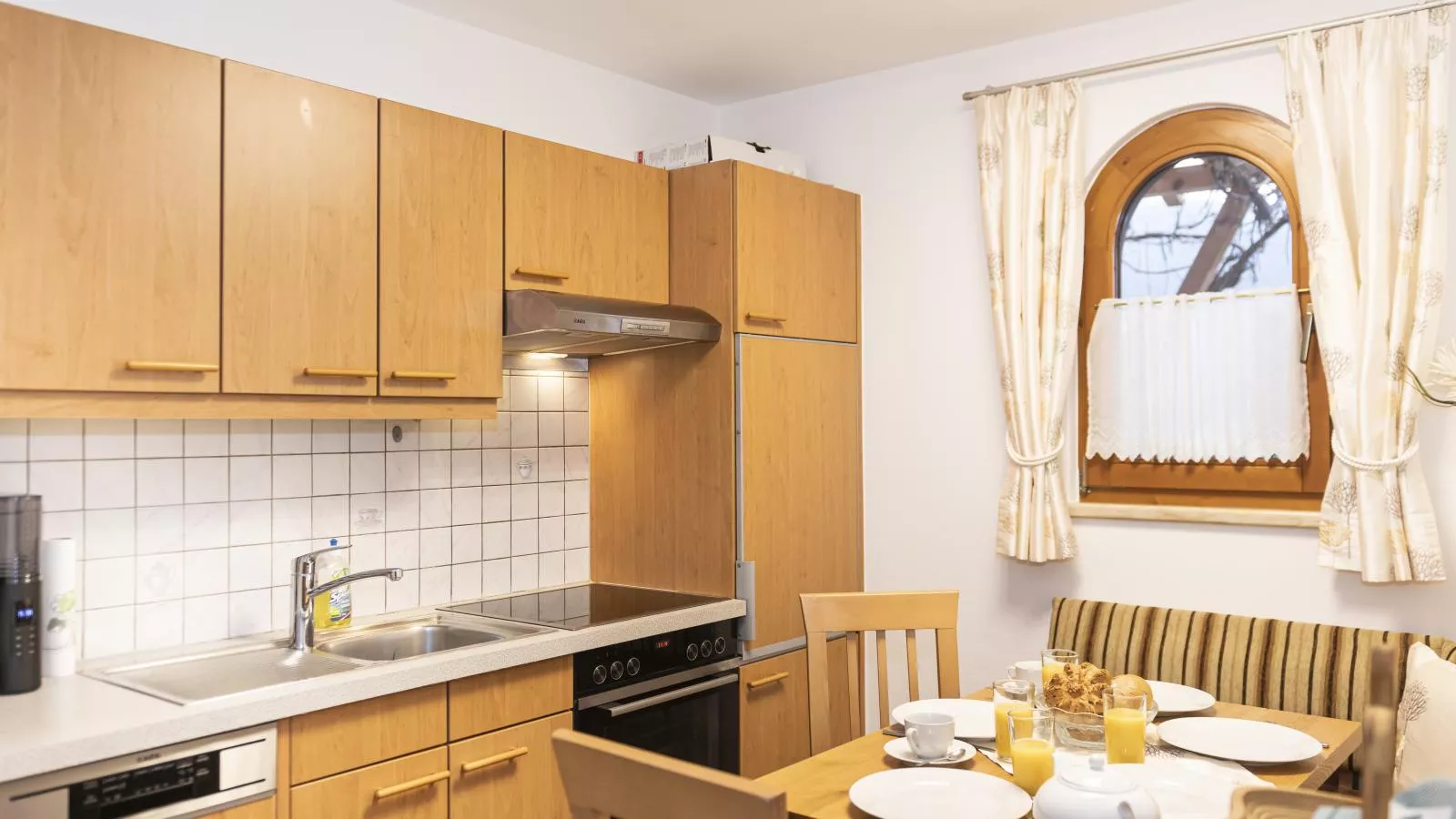 Apartment Gartentraum-Keuken