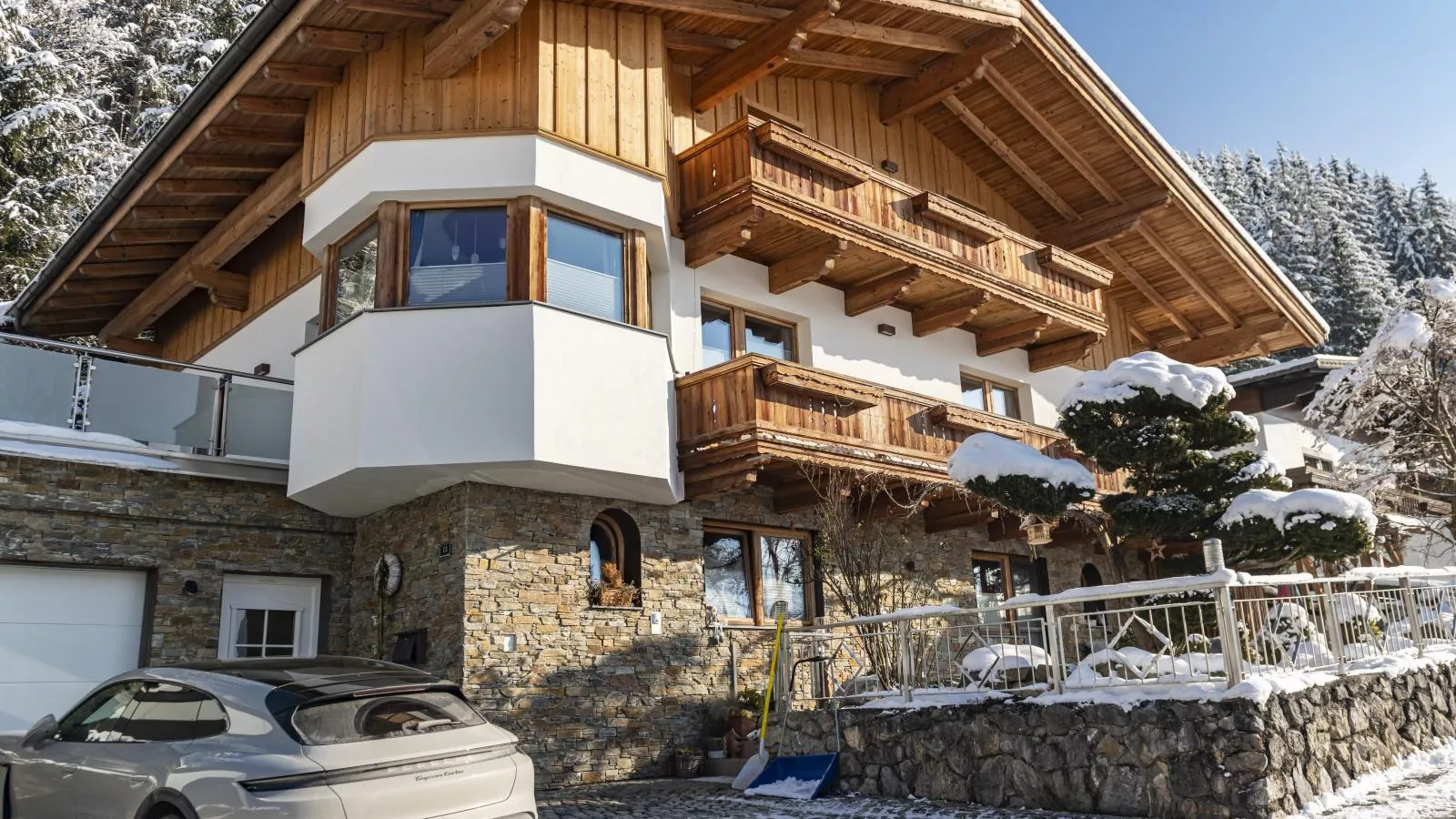 Apartment Gartentraum-Exterieur winter