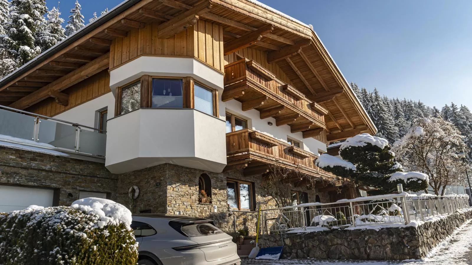 Apartment Gartentraum-Exterieur winter