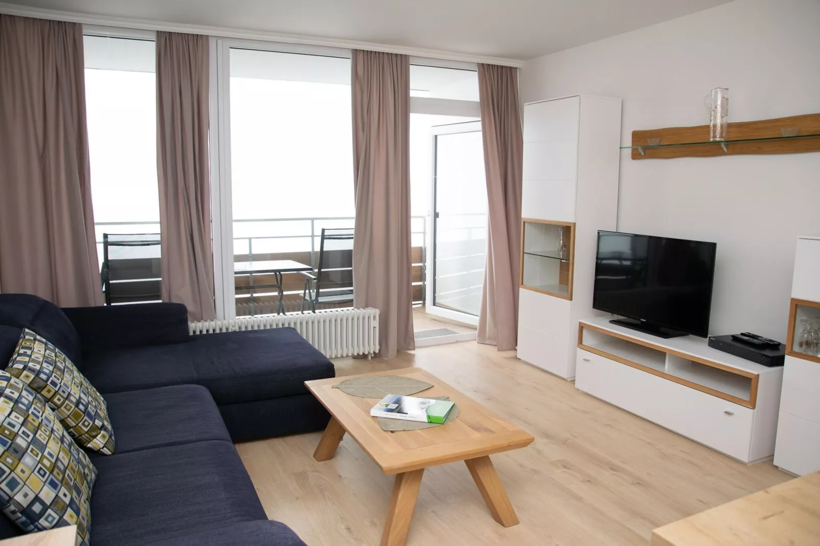 Appartement Maria Typ A Standard-Woonkamer