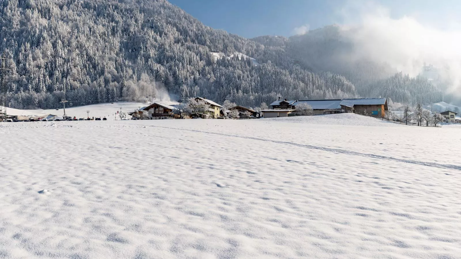 Ferienhaus Gartentraum 2-Exterieur winter