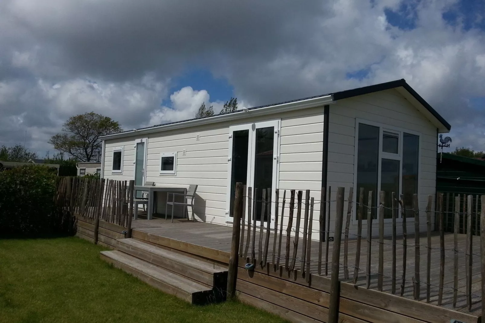 Comfortabel chalet met afwasmachine, vlakbij de Waddenzee