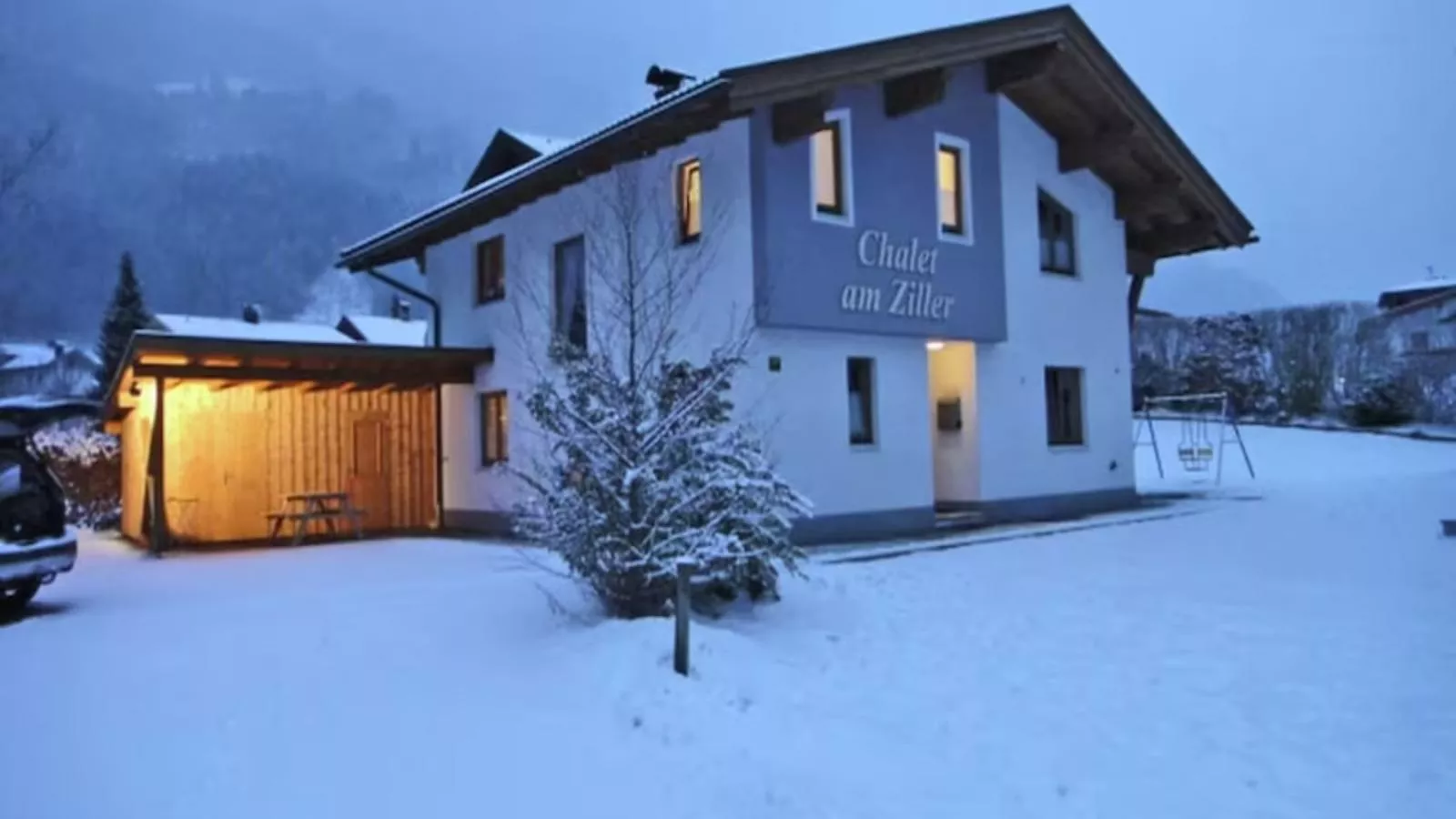 Am Ziller-Exterieur winter