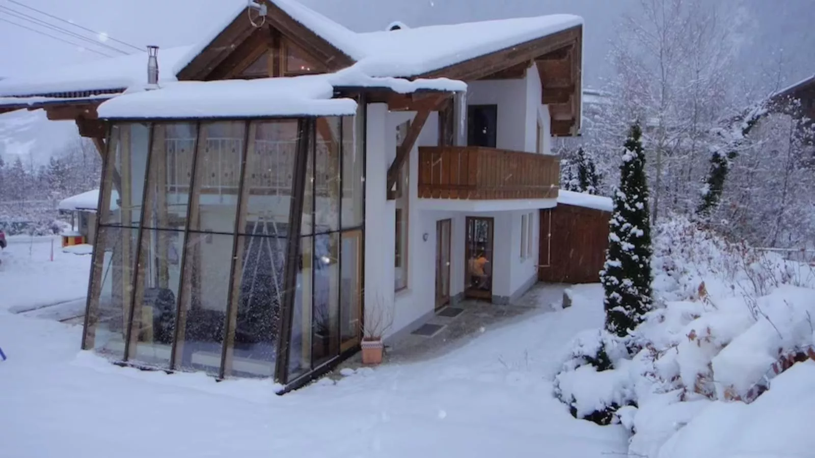 Am Ziller-Exterieur winter
