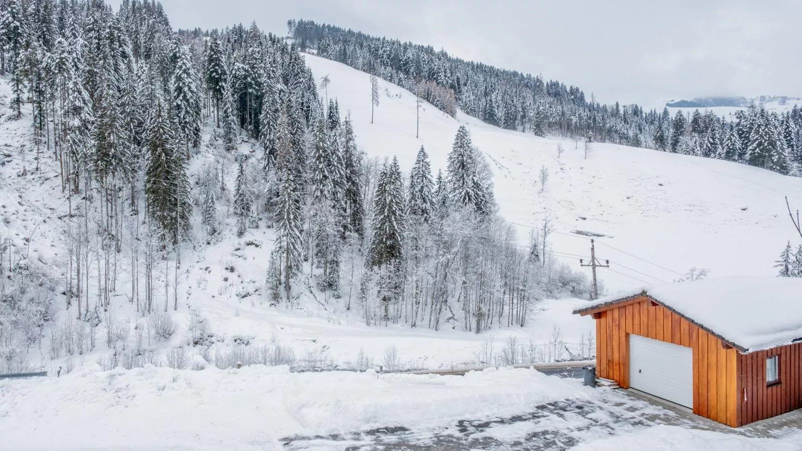 Haus Sonnberg-Uitzicht winter