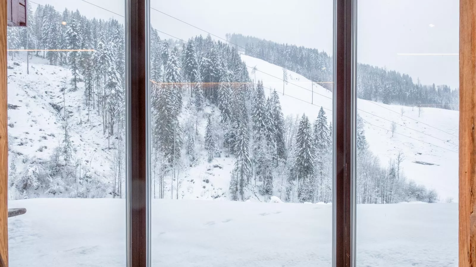 Haus Sonnberg-Uitzicht winter