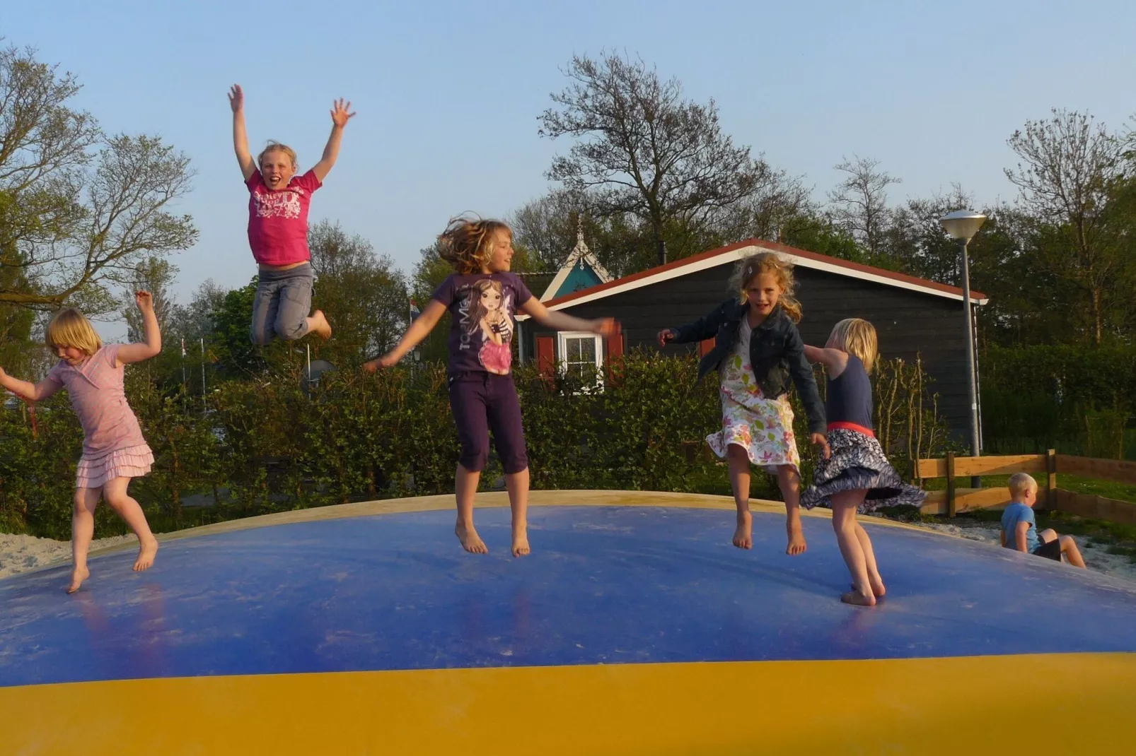 Comfortabel chalet met afwasmachine, vlakbij de Waddenzee-Parkfaciliteiten