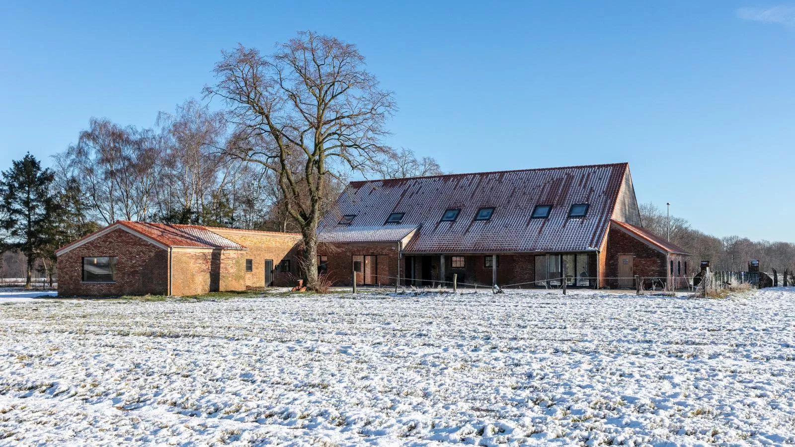 Lindehoeve-Exterieur winter