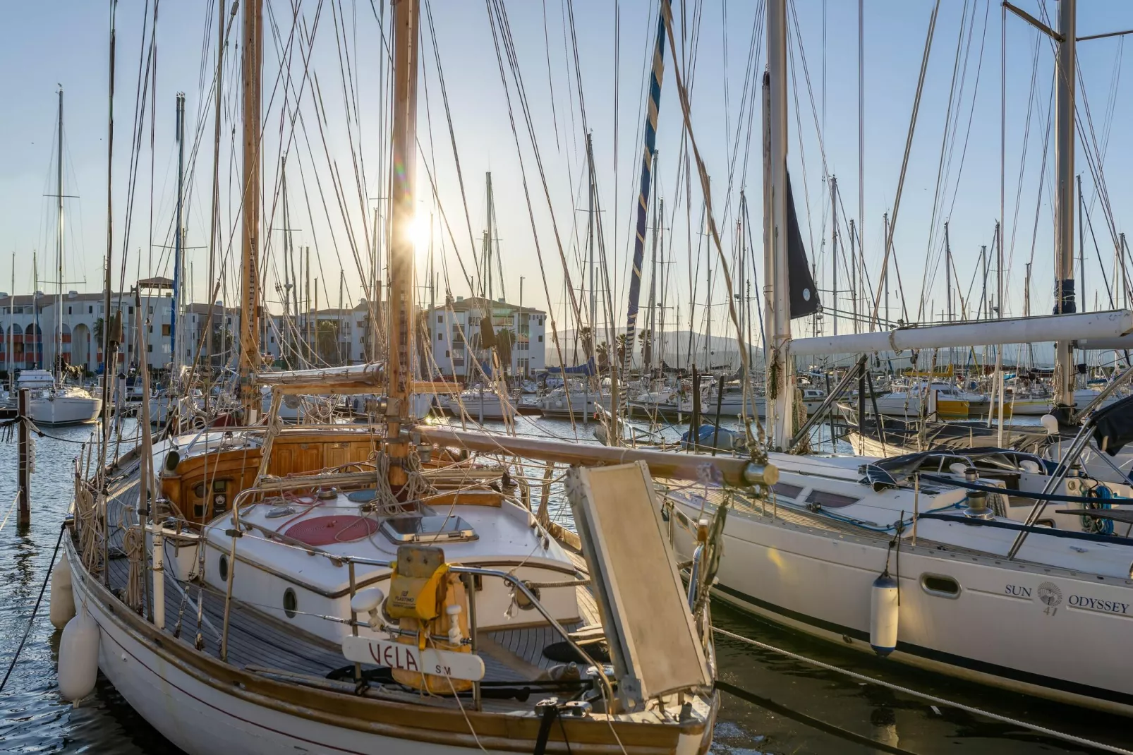 Résidence Port Leucate - Leucate // Apt 1 pc 2 pers et 1 bébé VUE PORT-Gebieden zomer 1km