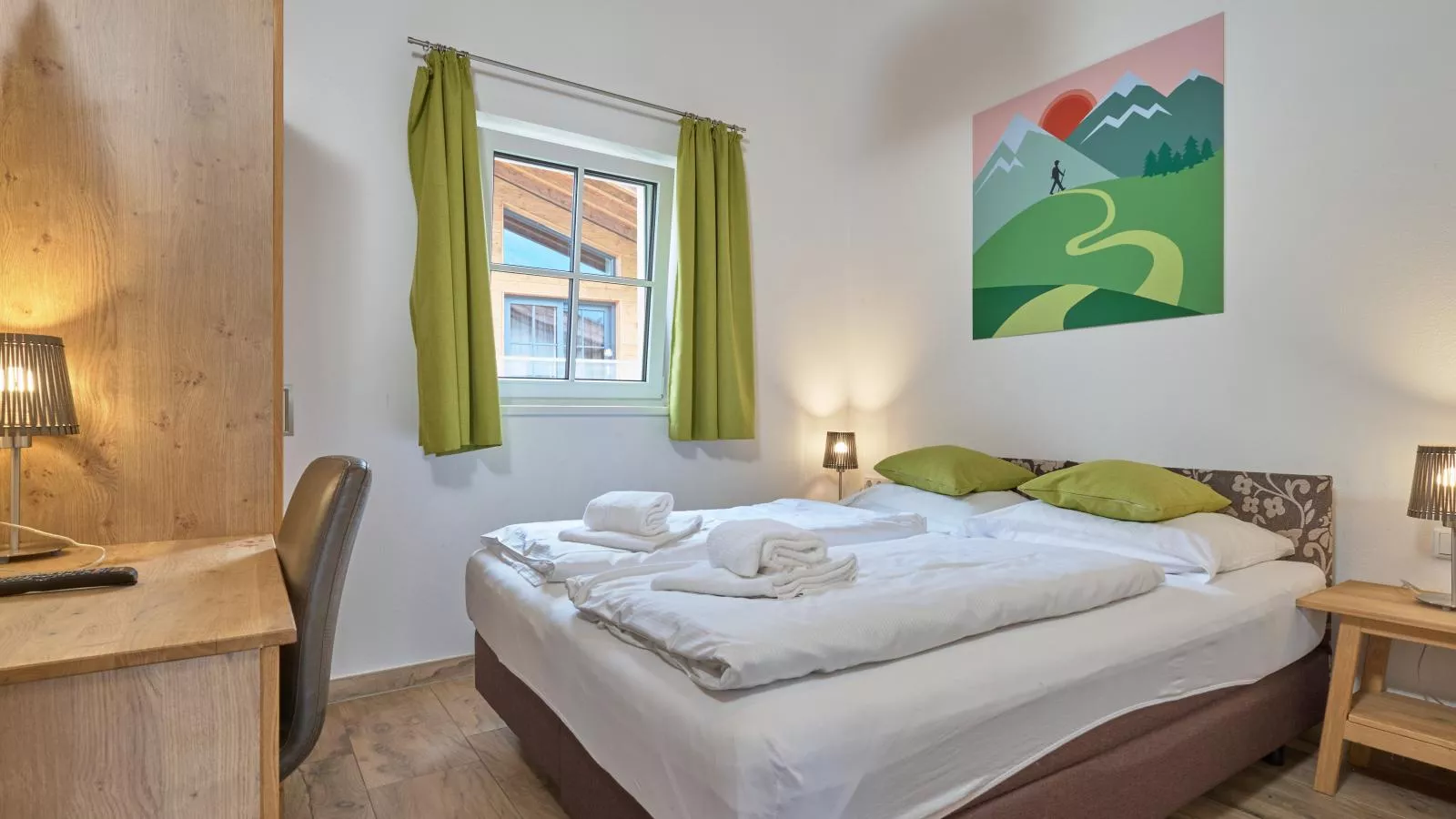 Green Garden Lodge A2 Walchen-Kaprun-Slaapkamer