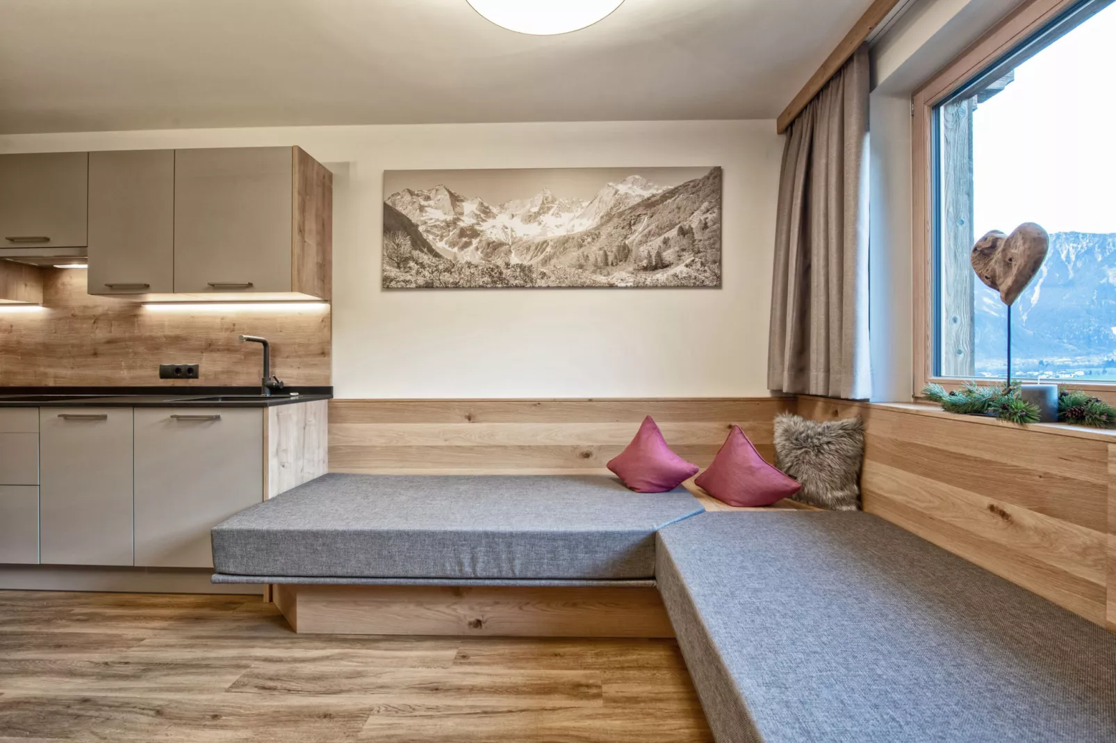 Talblick-Woonkamer