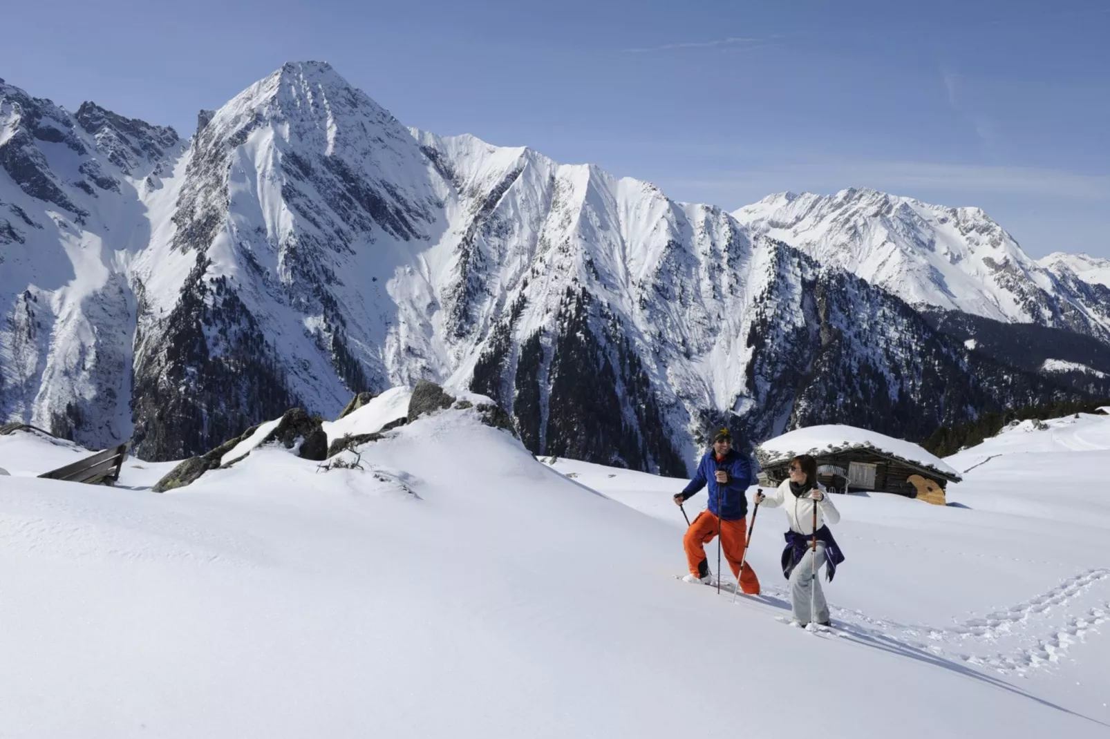 Talblick-Gebied winter 20km