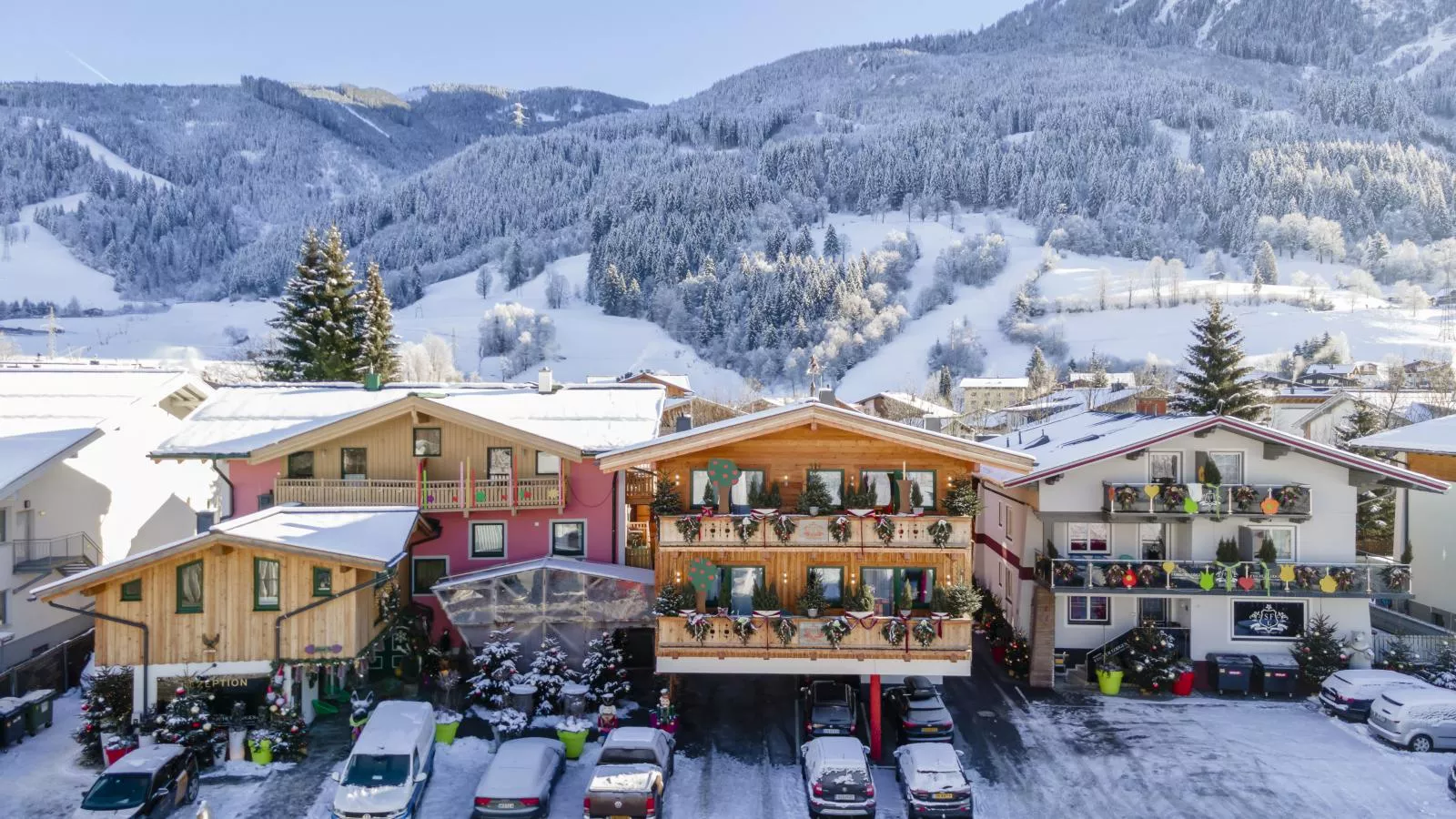 Winter Chalet Kaprun-Exterieur winter