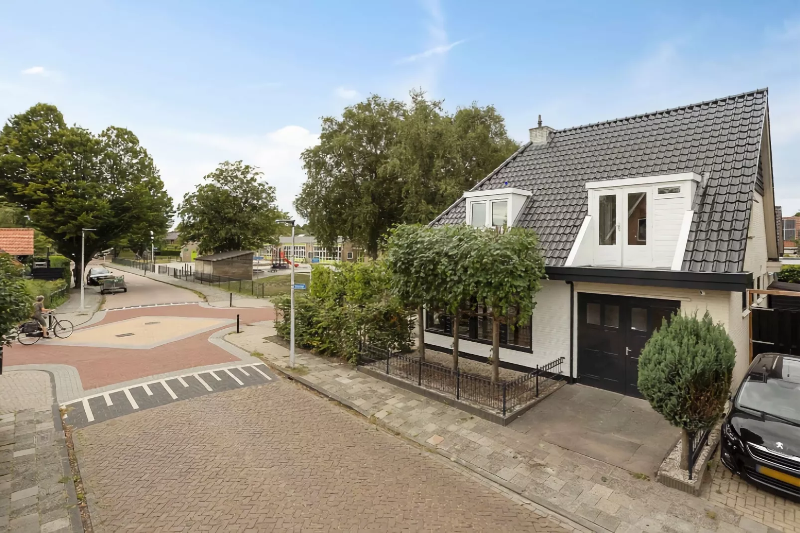 Vakantiewoning Moderna-Buitenkant zomer