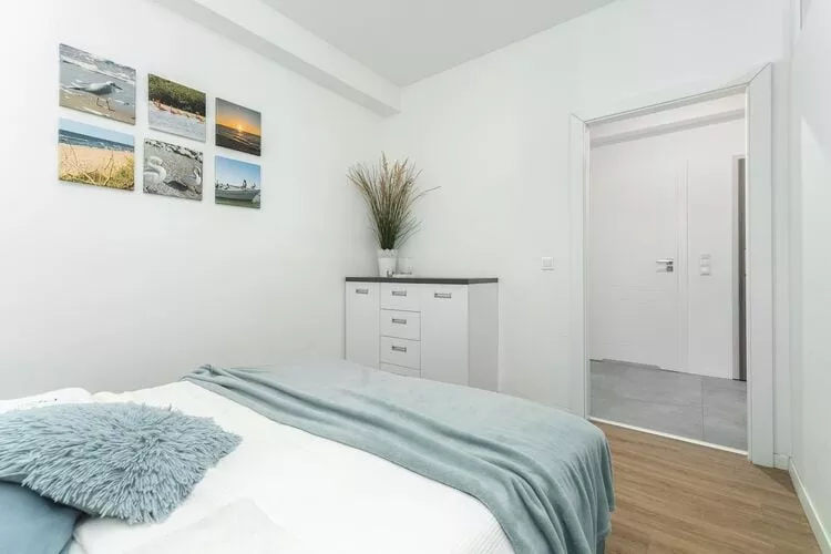 Apartament 2-pokojowy dla 6 osób Grunwaldzka 12c4 Pobierowo-Slaapkamer