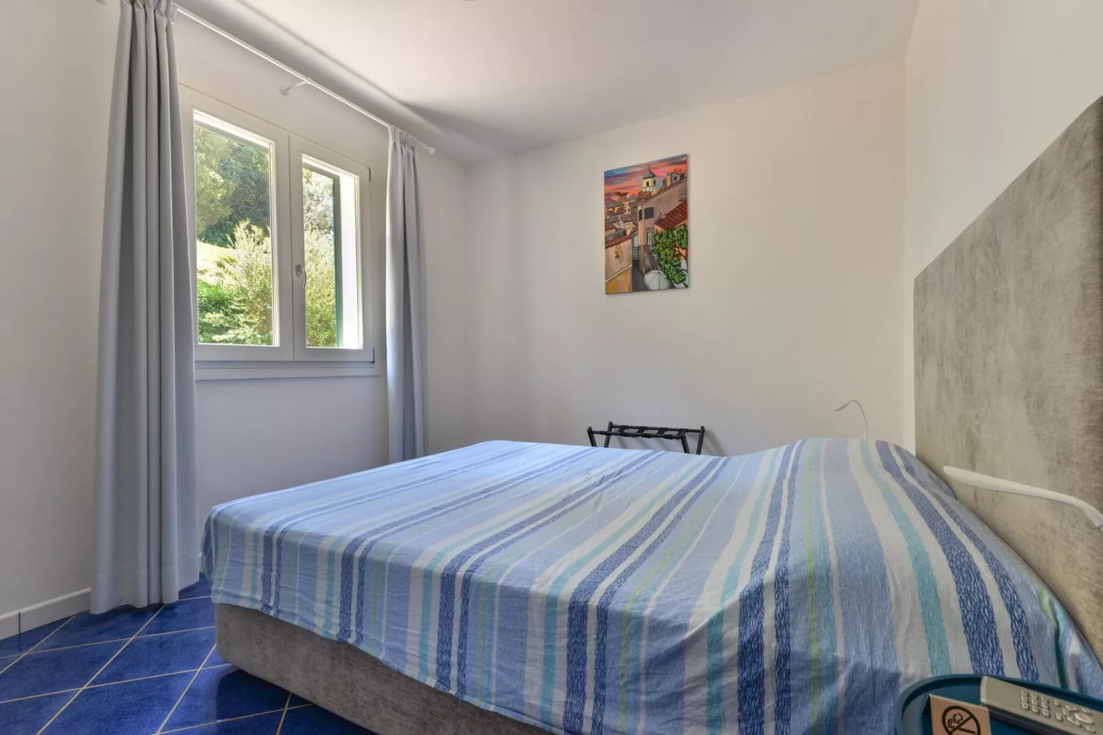 RES "I CASTAGNI" APPARTAMENTO  TRILOCALE LA CHICCA con Vista Mare-Slaapkamer