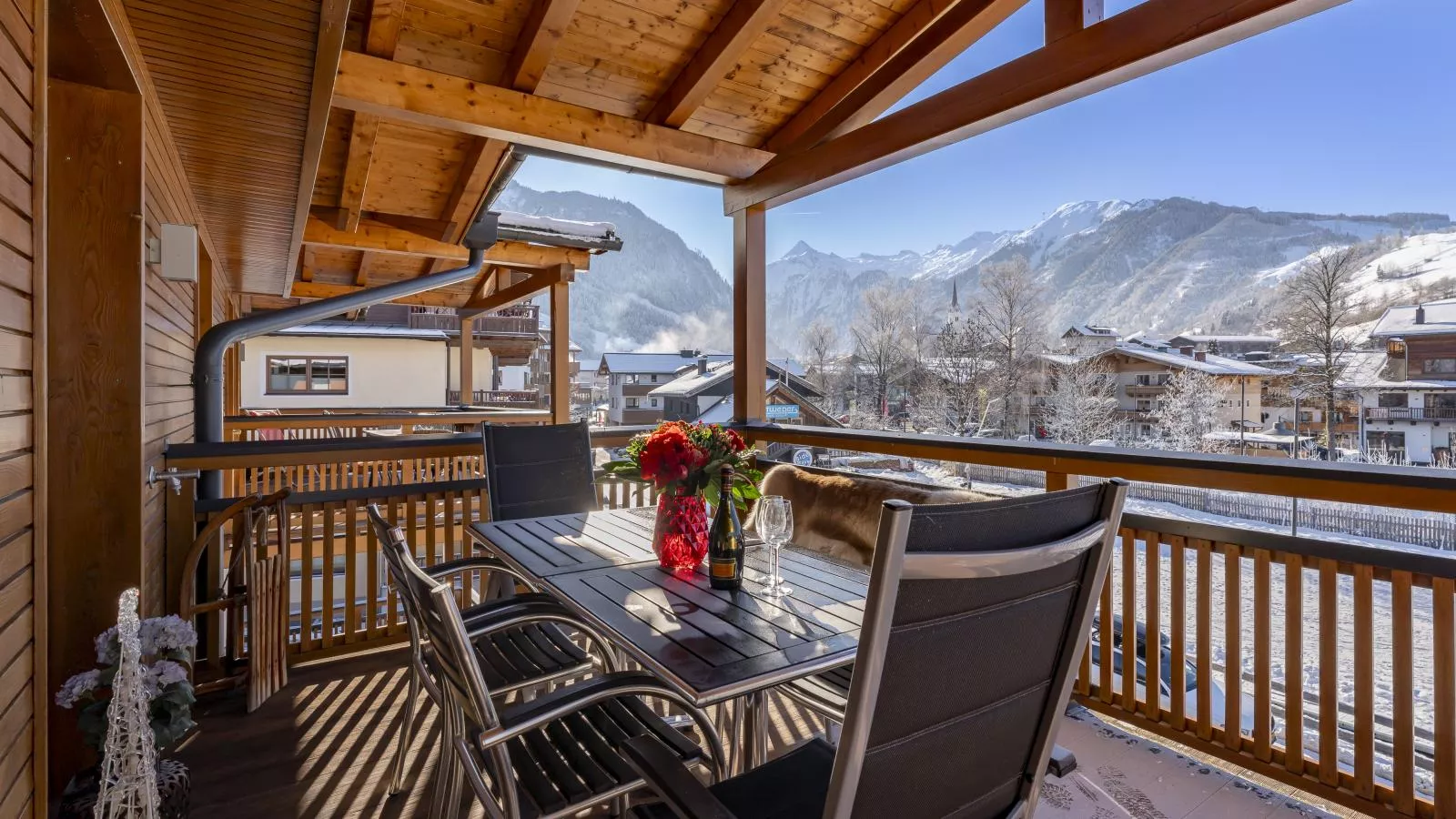 Style Apartment Kaprun - Top 9 - By Villa for You-Terrasbalkon