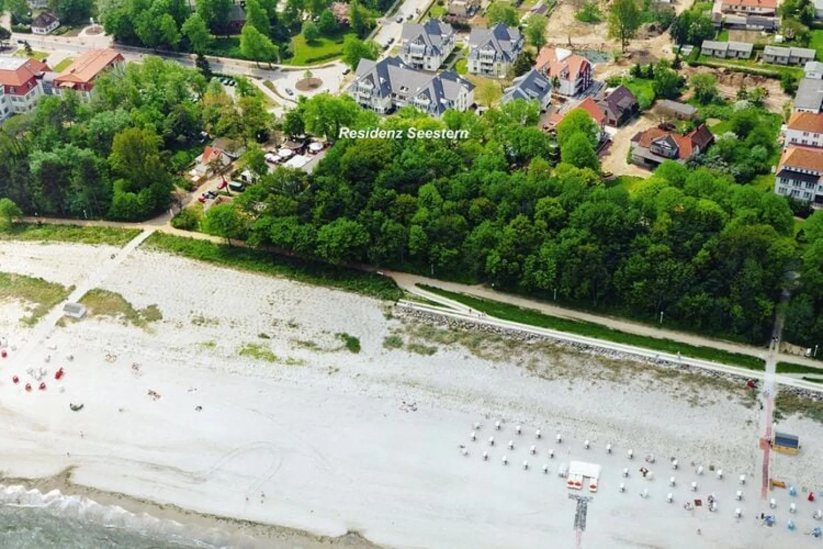 Residenz Seestern Boltenhagen-Typ A 45 qm-Tuinen zomer