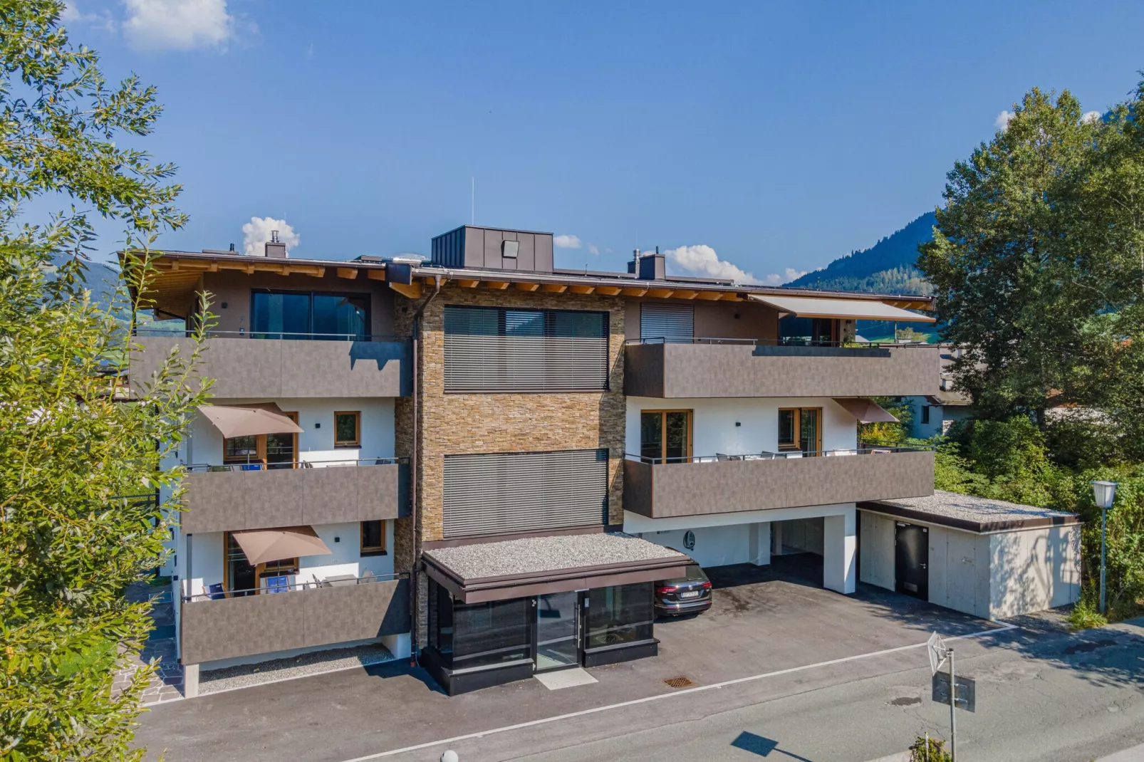 Haus Andrea Cäciel-Buitenkant zomer