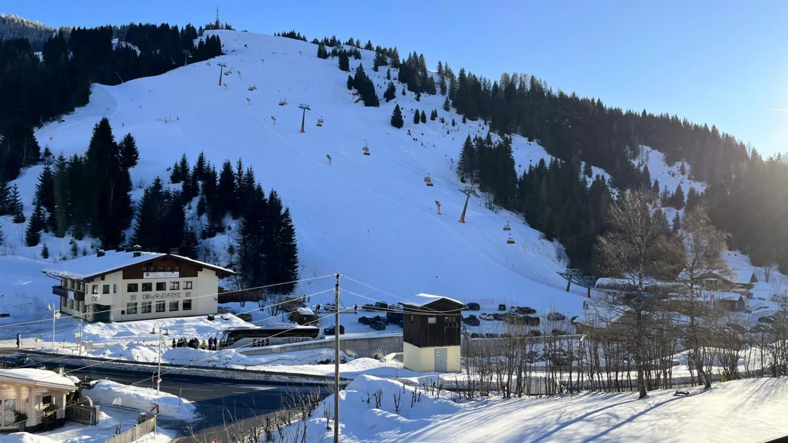 My Mountain next door-Uitzicht winter