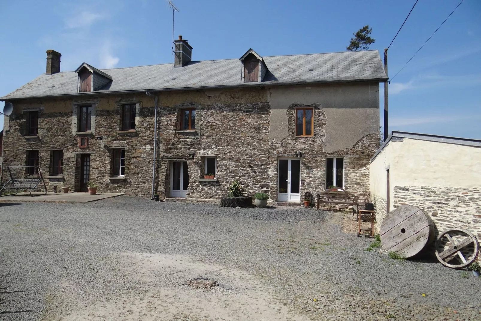 La Petite Houssaye-Terrasbalkon