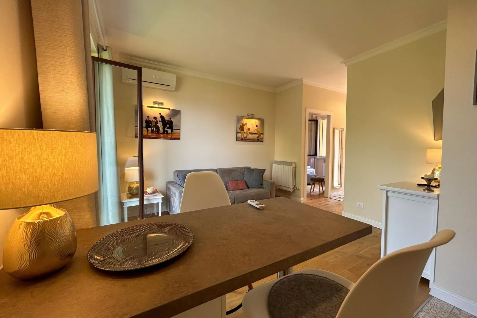 Appartement Aurora - With Lake view-Eetkamer