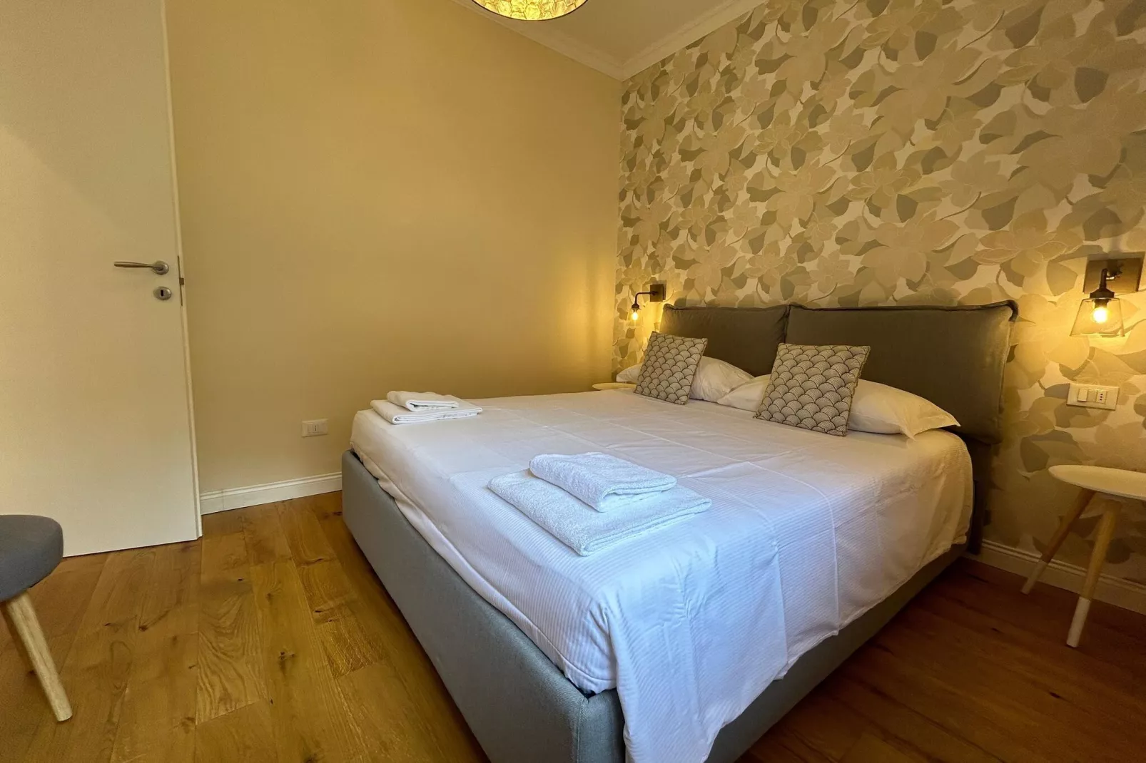 Appartement Aurora - With Lake view-Slaapkamer