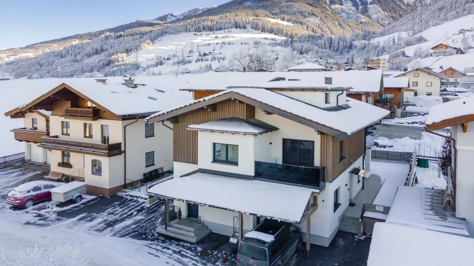 Ferienwohnung Emilia-Exterieur winter