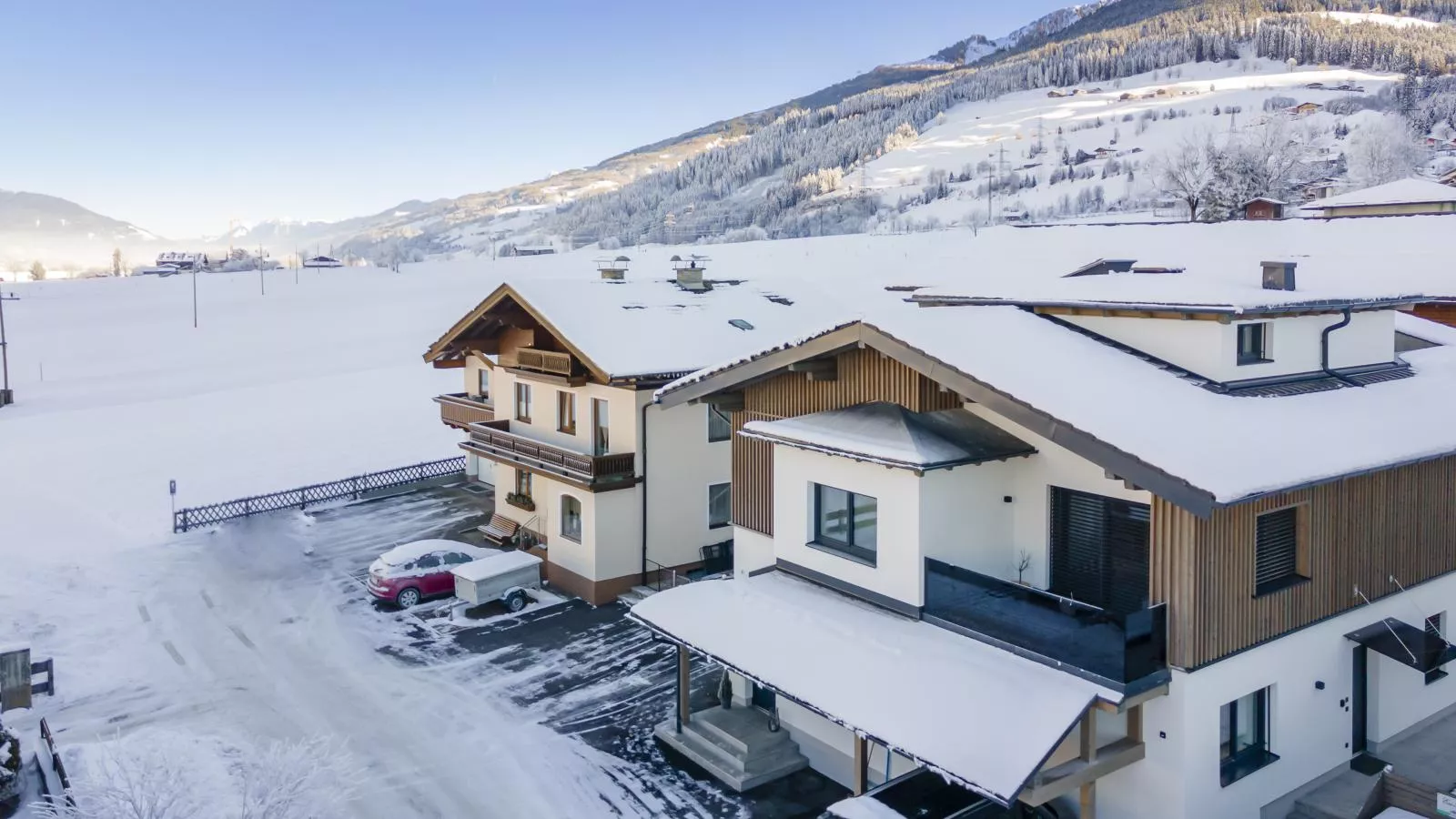 Ferienwohnung Emilia-Exterieur winter