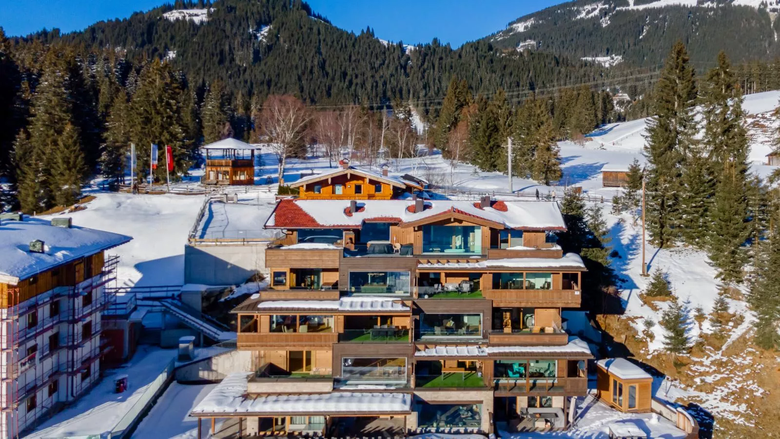 Kitzbüheler Alpenlodge Top A2 und A3-Exterieur winter