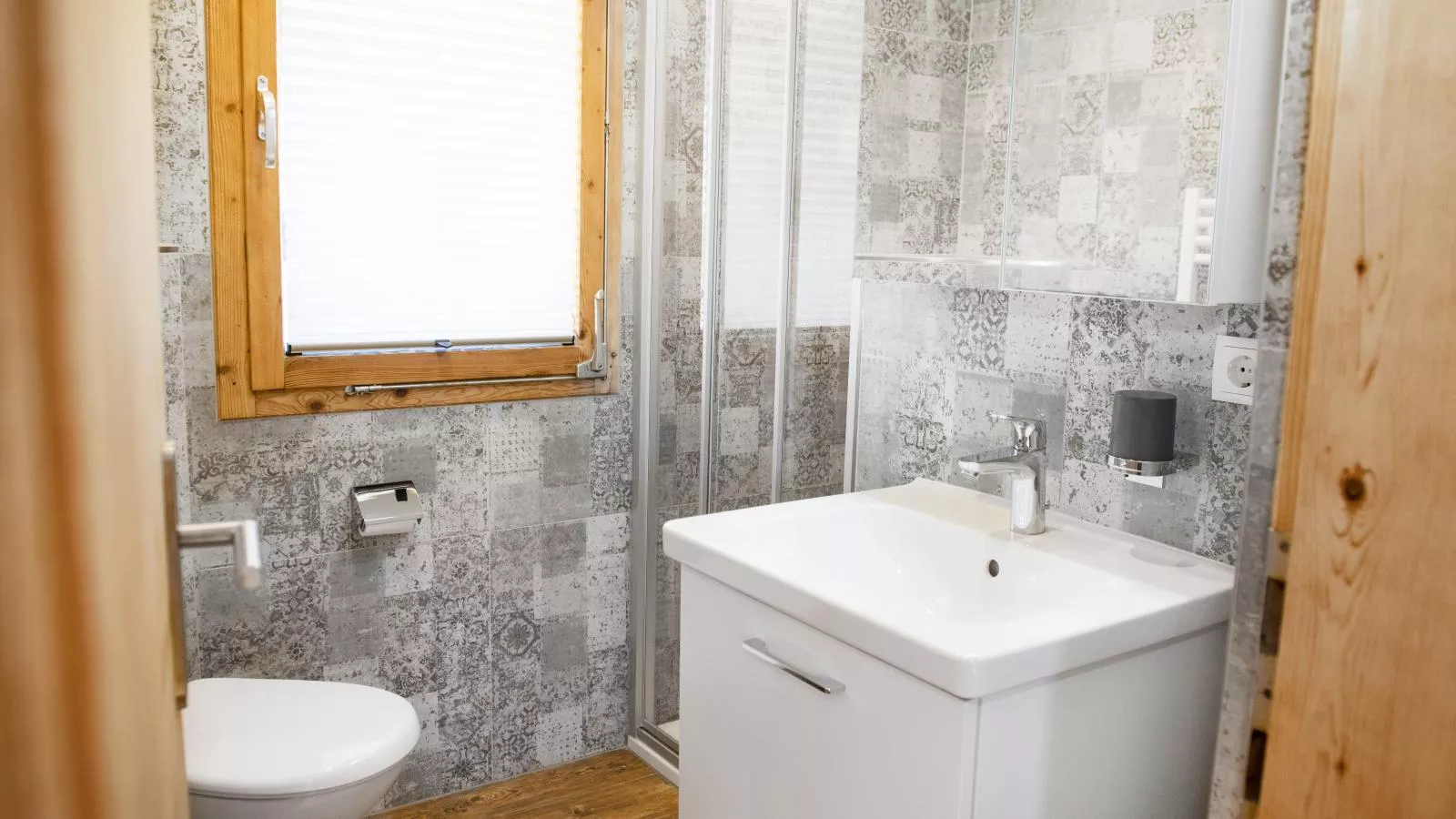 Blick ins Inntal-Badkamer