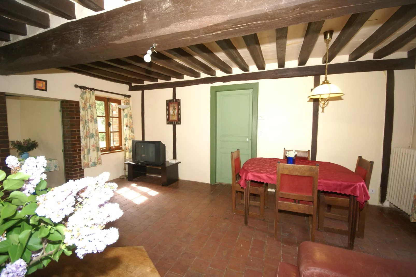 Maison de vacances  St Maurice sur Aveyron ferme-Woonkamer