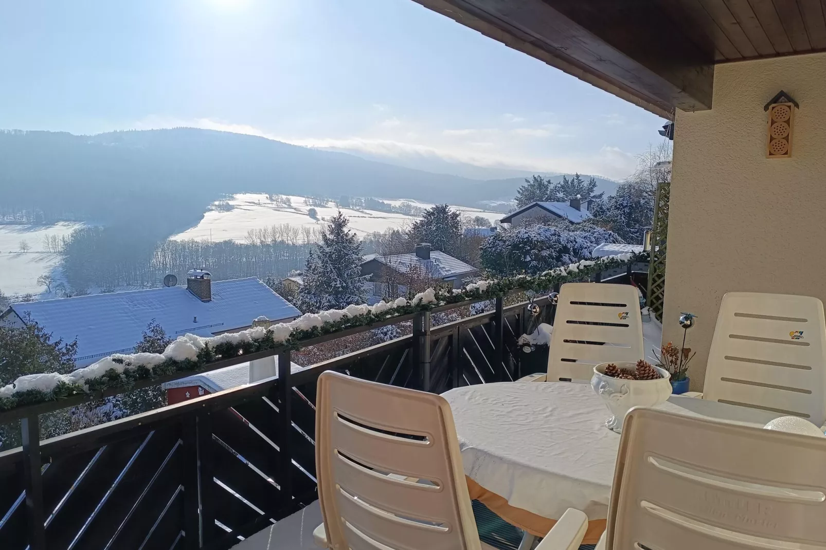 Ferienwohnung zum Märchenwald-Terrasbalkon