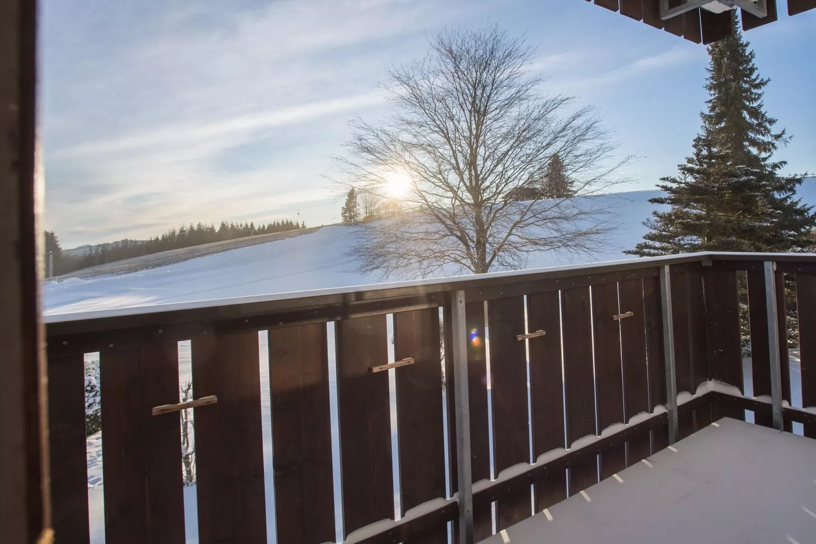 Postwiesenblick-Uitzicht winter