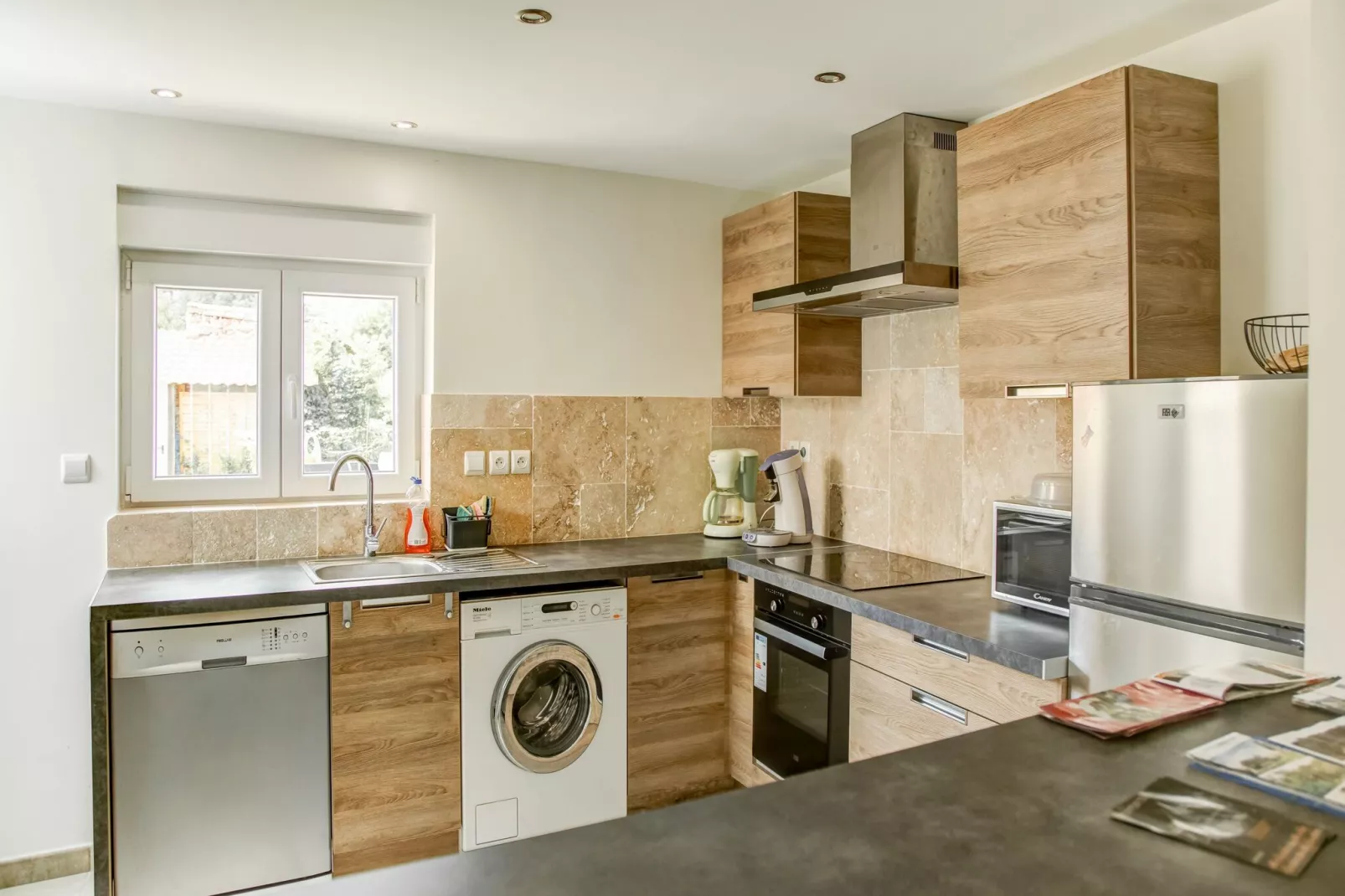 Gezellig vakantiehuis met tuin-Keuken