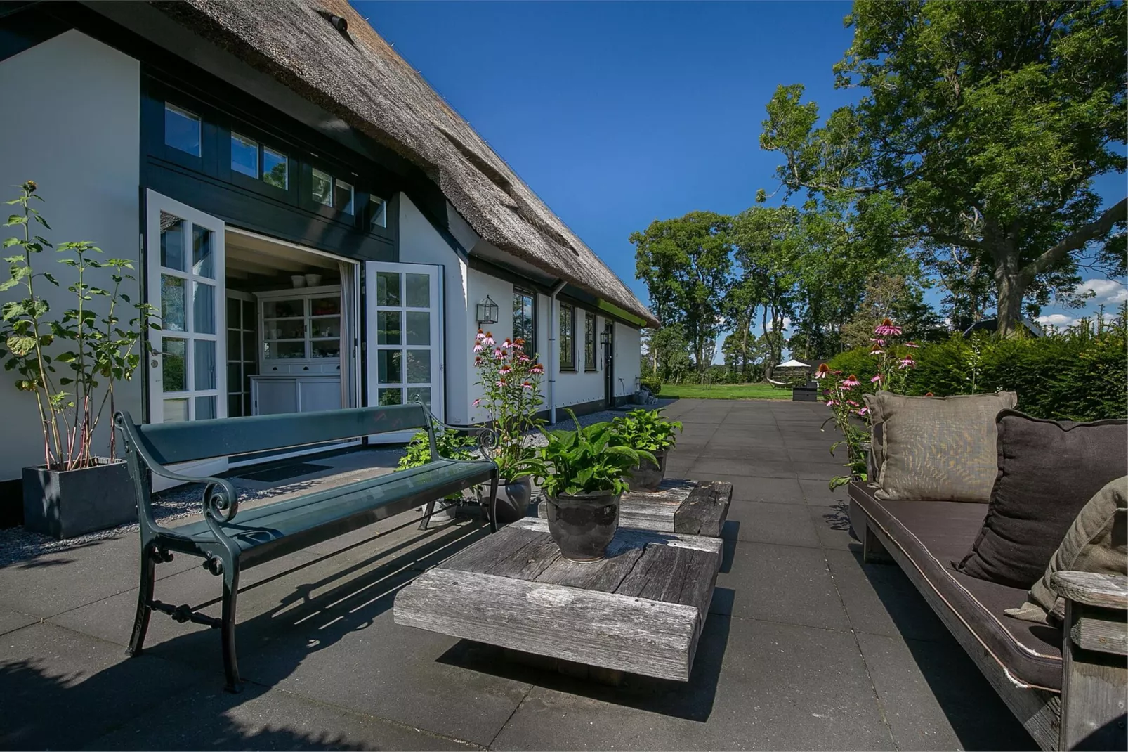 De Pauwenhof-Gebieden zomer 1km