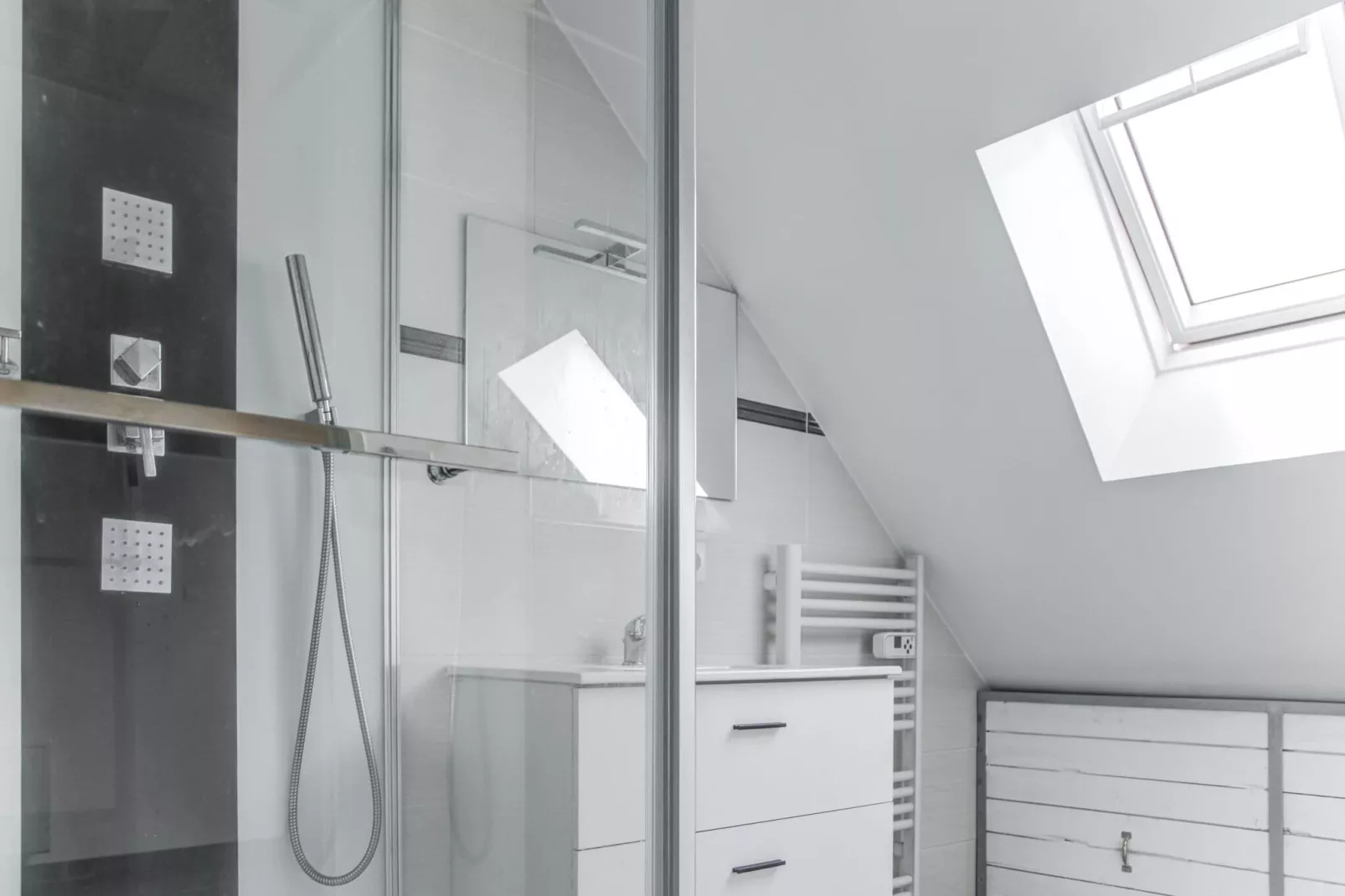 Gezellig vakantiehuis met tuin-Badkamer