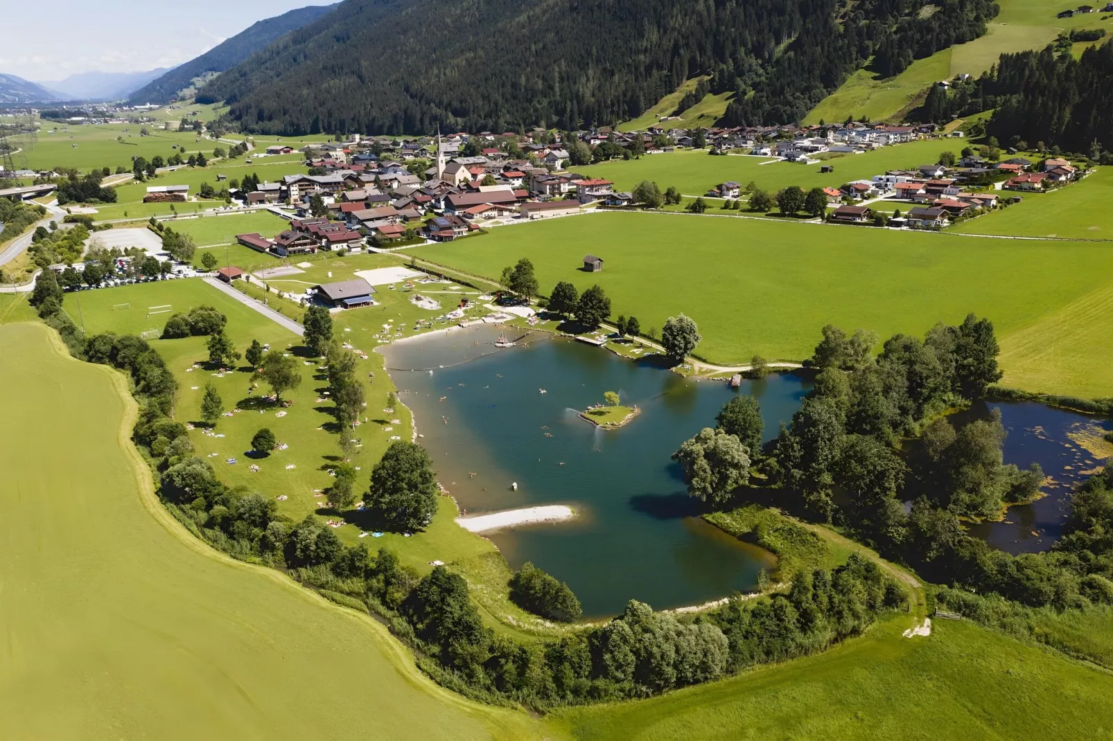 Ferienhaus Nationalpark-Gebieden zomer 1km