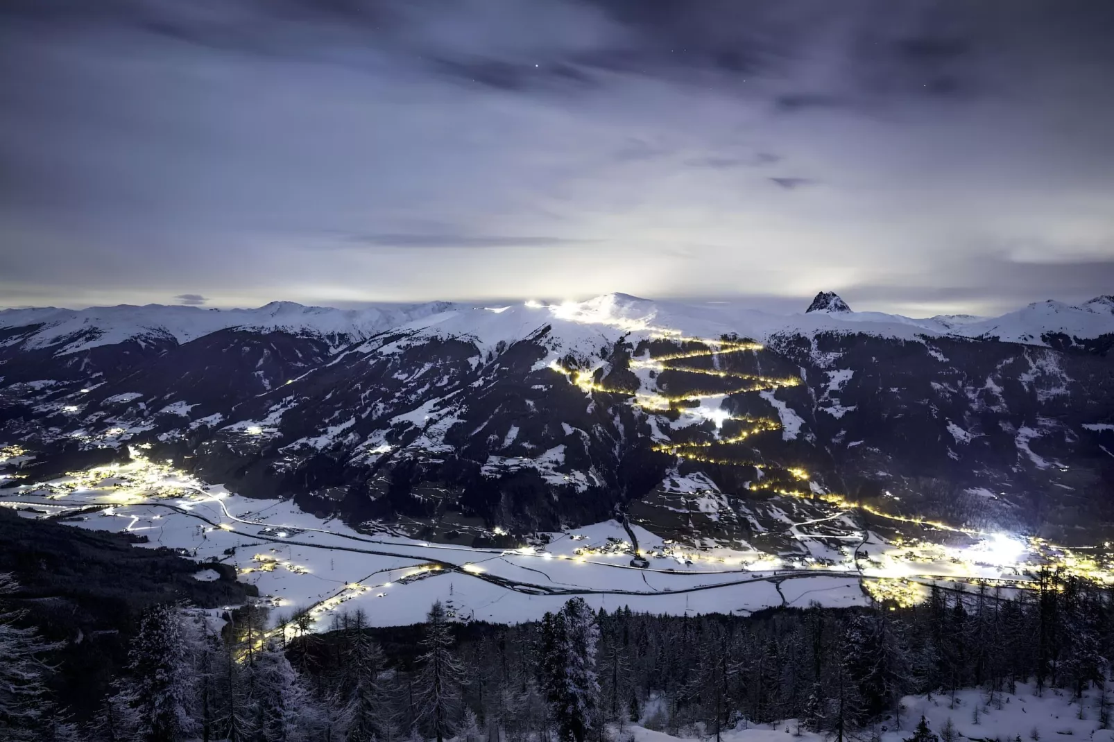 Ferienhaus Nationalpark-Gebied winter 20km