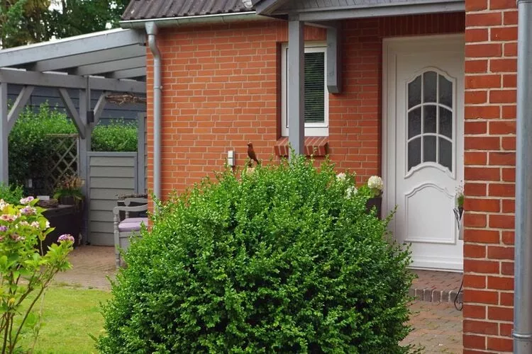 Niebüll-Ferienhaus Seebrise-Buitenkant zomer